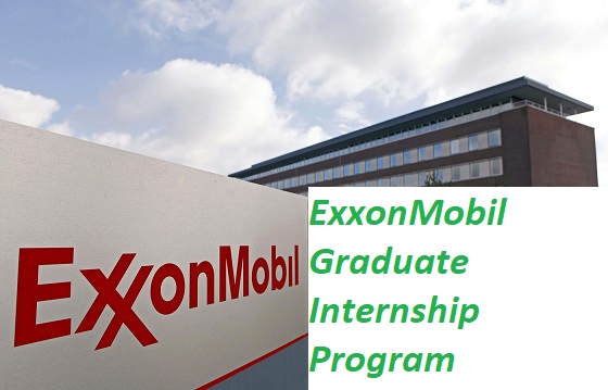 Apply for ExxonMobil Graduate Internship Program